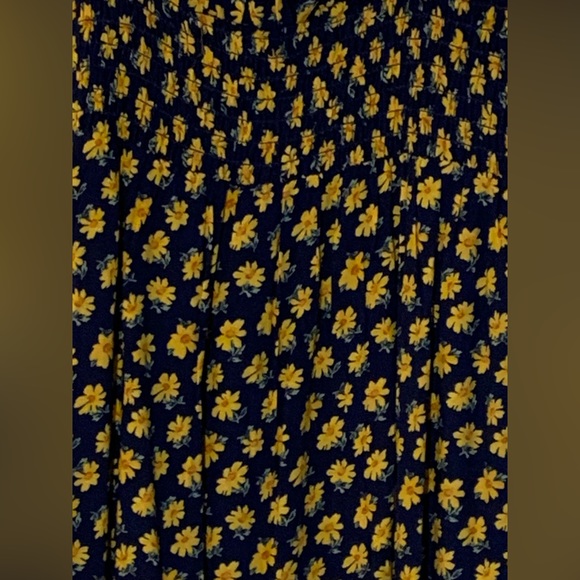 🌻Sunflower Smocked Bodice Mini Dress🌻 PACSUN - Picture 5 of 6